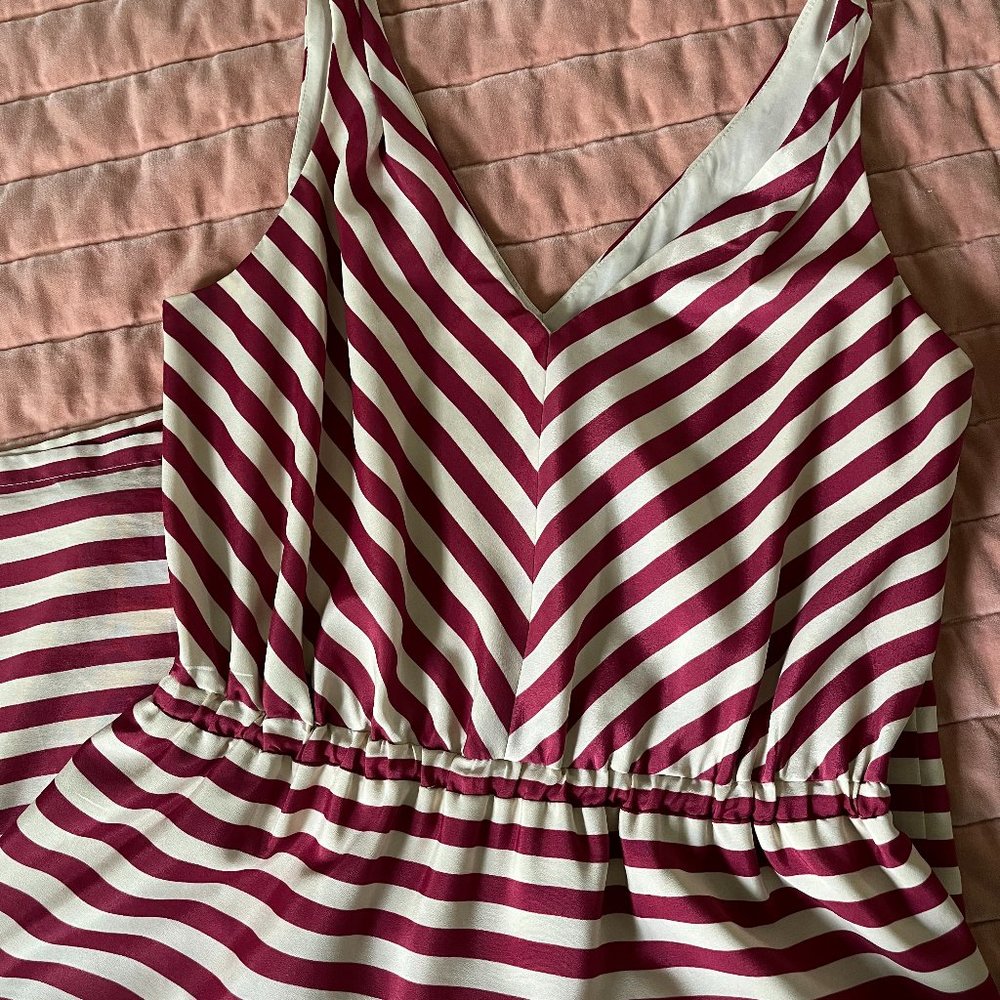 Loft Dress, Size 6, striped